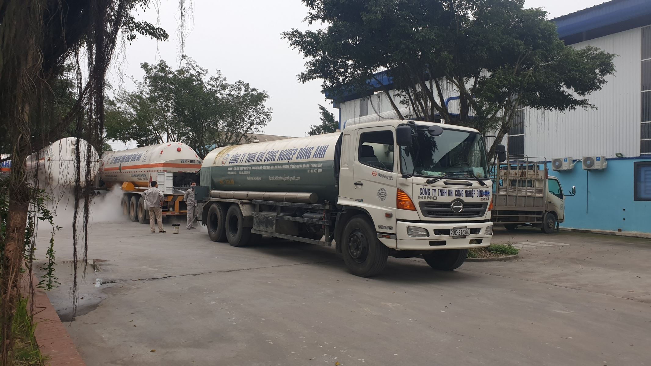 Xe bồn chuyên chở Oxygen hóa lỏng 10m3